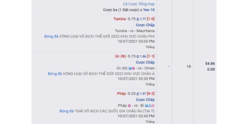 Keo xien la gi vi du